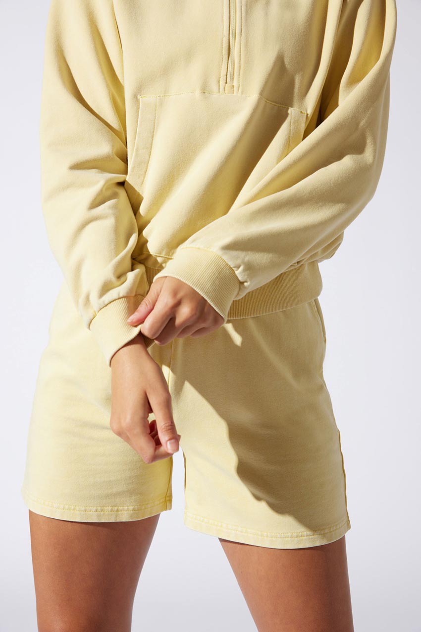 Ally 1/2 Zip Cropped Sweatshirt