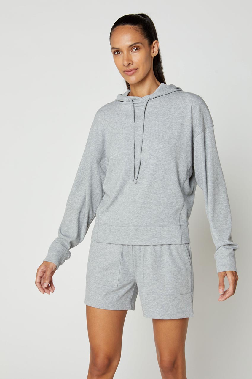 Kiera Recycled TENCEL™ Modal Ribbed Hoodie
