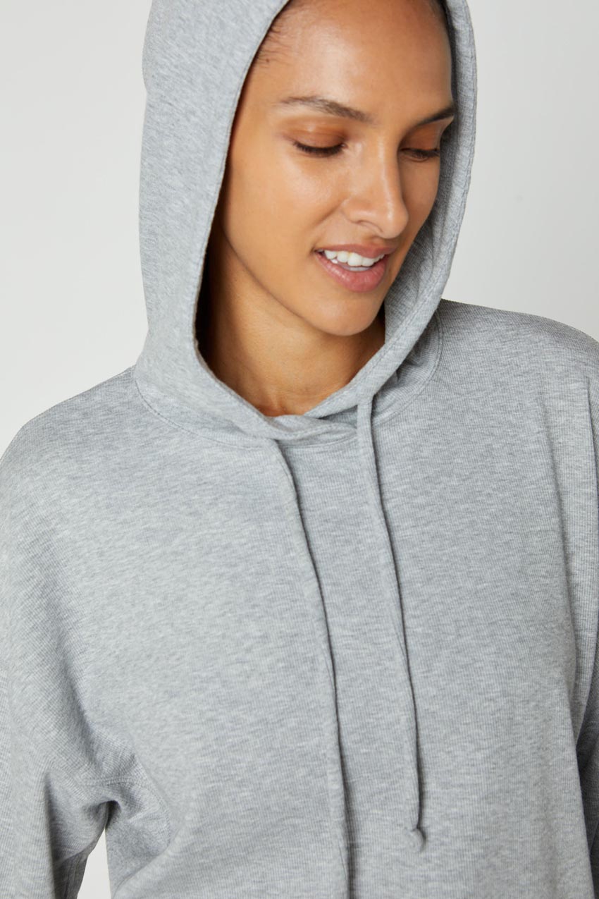 Kiera Recycled TENCEL™ Modal Ribbed Hoodie