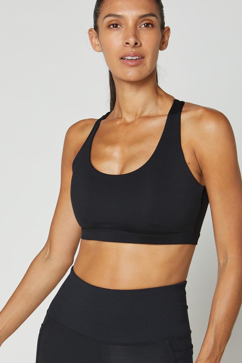Marley Vital Adjustable Back Keyhole Medium Support Sports Bra
