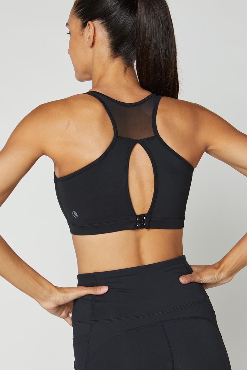 Marley Vital Adjustable Back Keyhole Medium Support Sports Bra