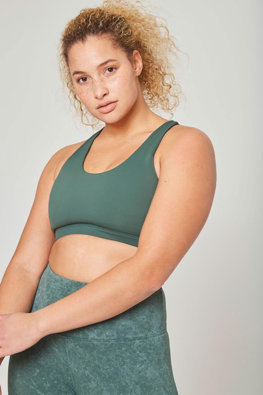 Marley Vital Adjustable Back Keyhole Medium Support Sports Bra