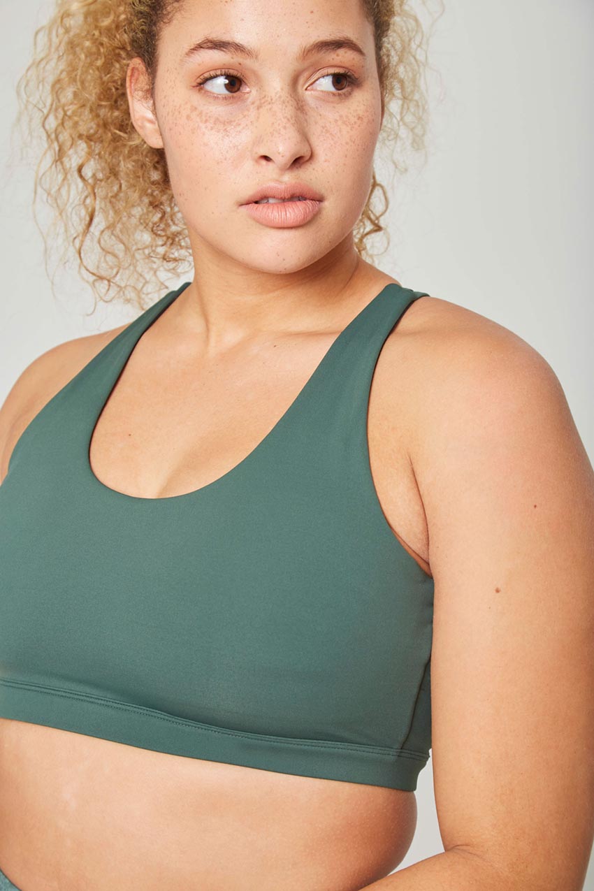 Marley Vital Adjustable Back Keyhole Medium Support Sports Bra