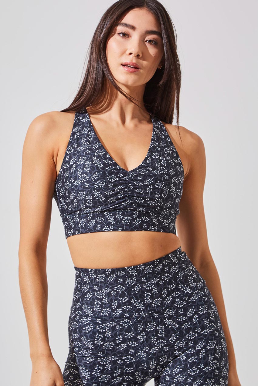 Euphoria Intricate Strap Recycled Light Support Sports Bra