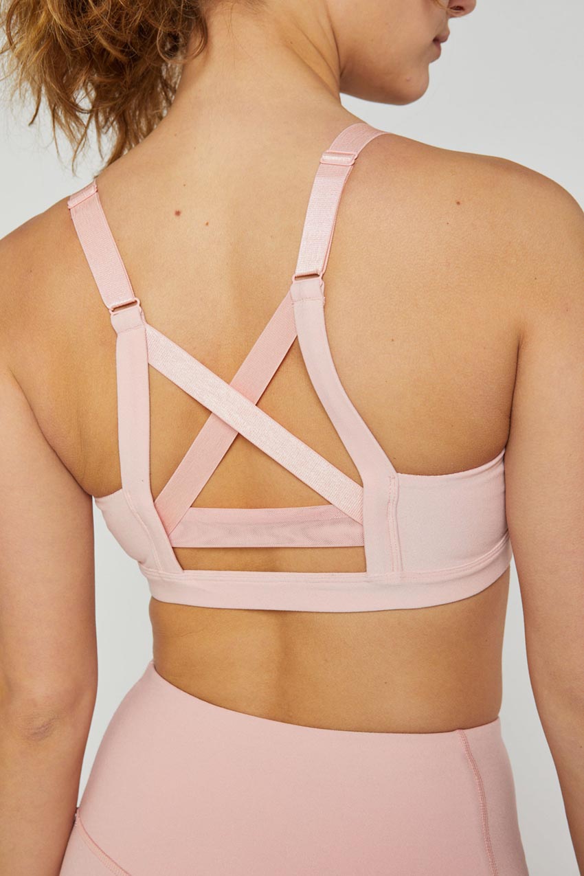 Advance Explore Recycled Cross Back Medium Support Sports Bra