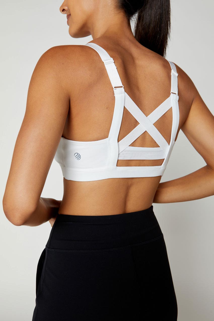 Advance Explore Recycled Cross Back Medium Support Sports Bra
