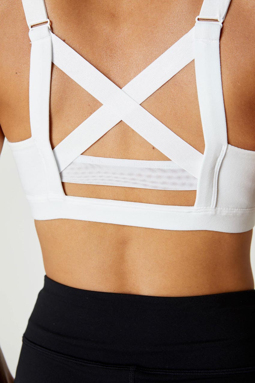 Advance Explore Recycled Cross Back Medium Support Sports Bra