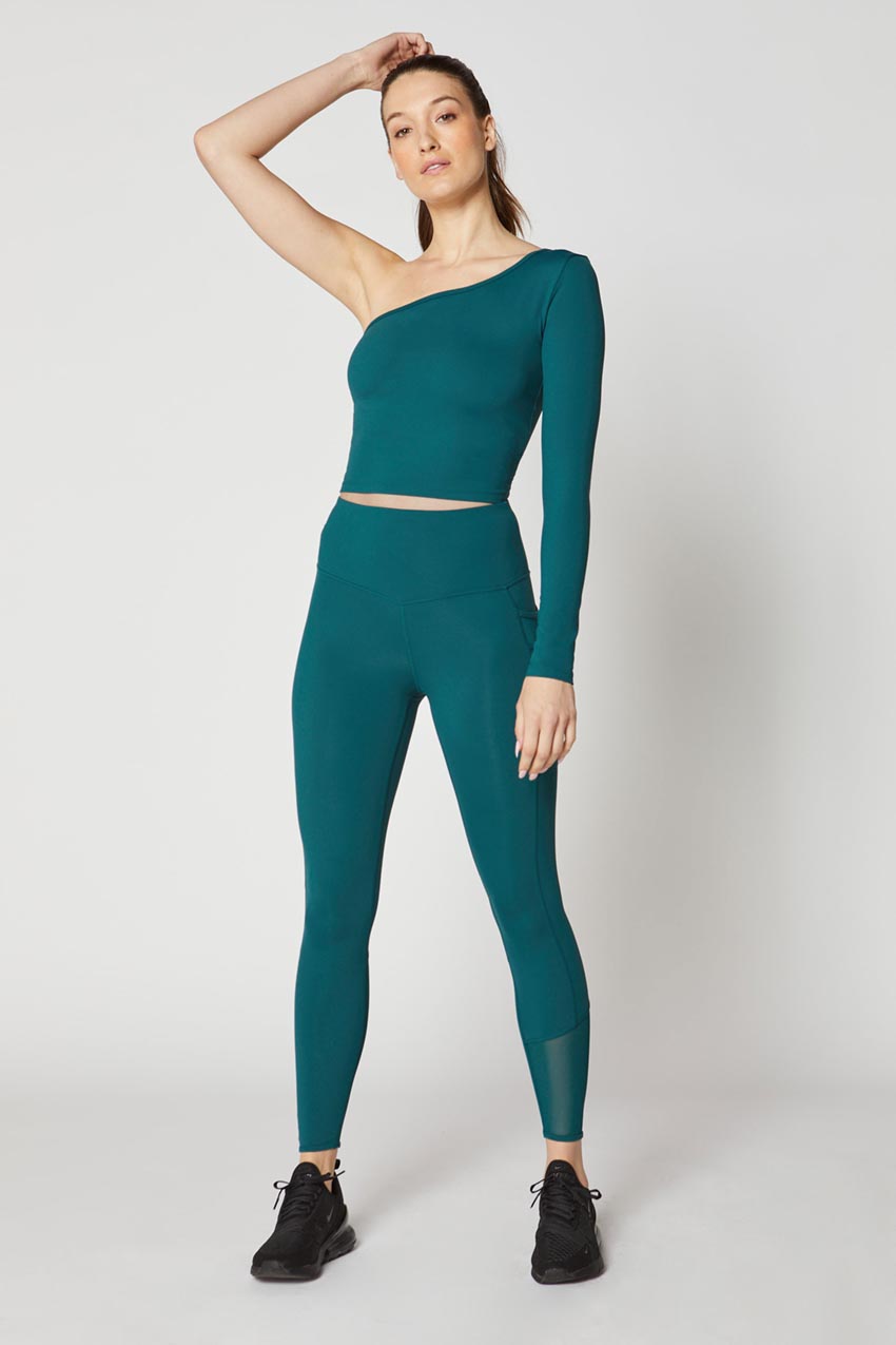Ayesha One Sleeve Asymmetric Top