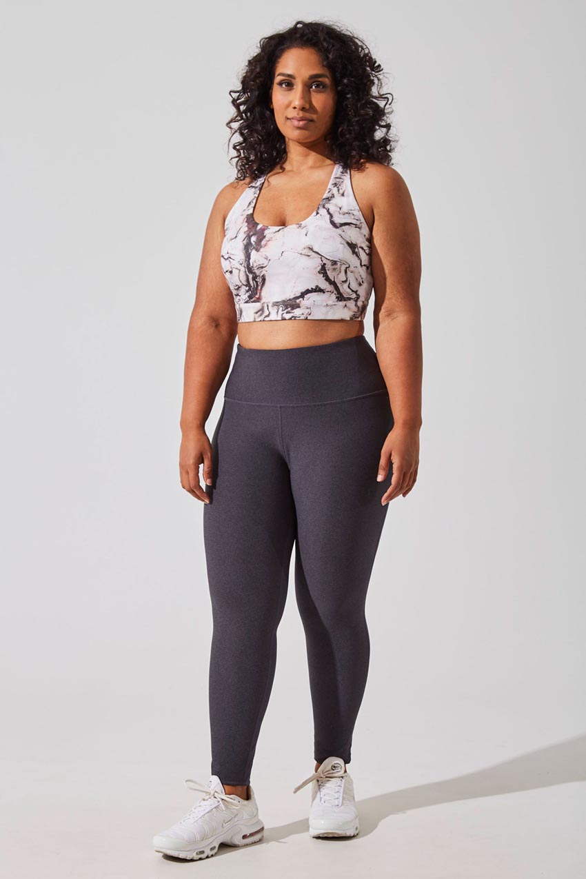 Exert Recycled Polyester Printed Medium Support Bra
