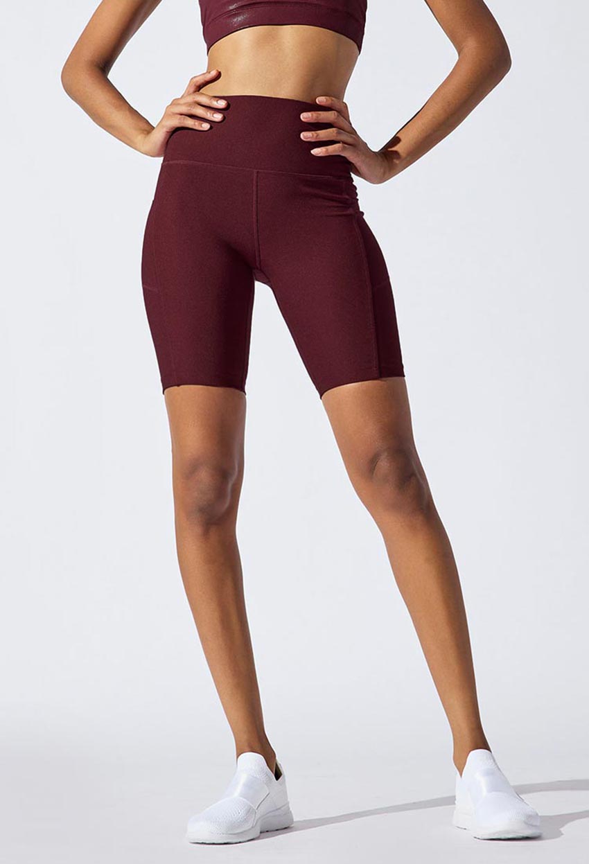 Brisk MPG SCULPT Recycled High Waisted Biker Short