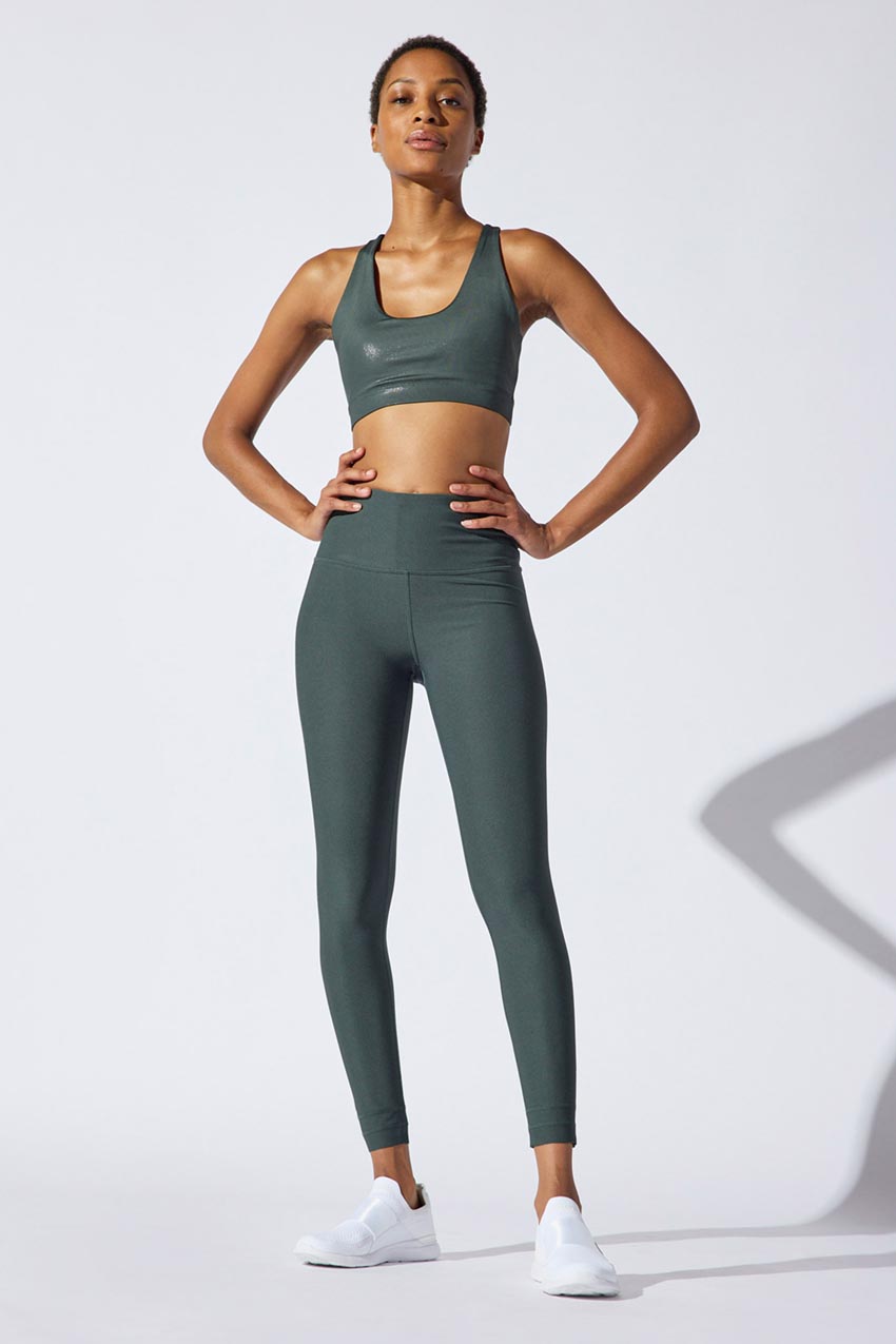 Explore High-Waisted 27" Cut-to-Length Hem Legging