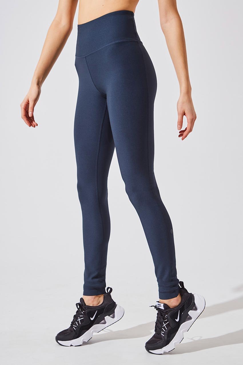 MPG Sport women's Rapid High Waisted Recycled Polyester Legging in Dark Teal