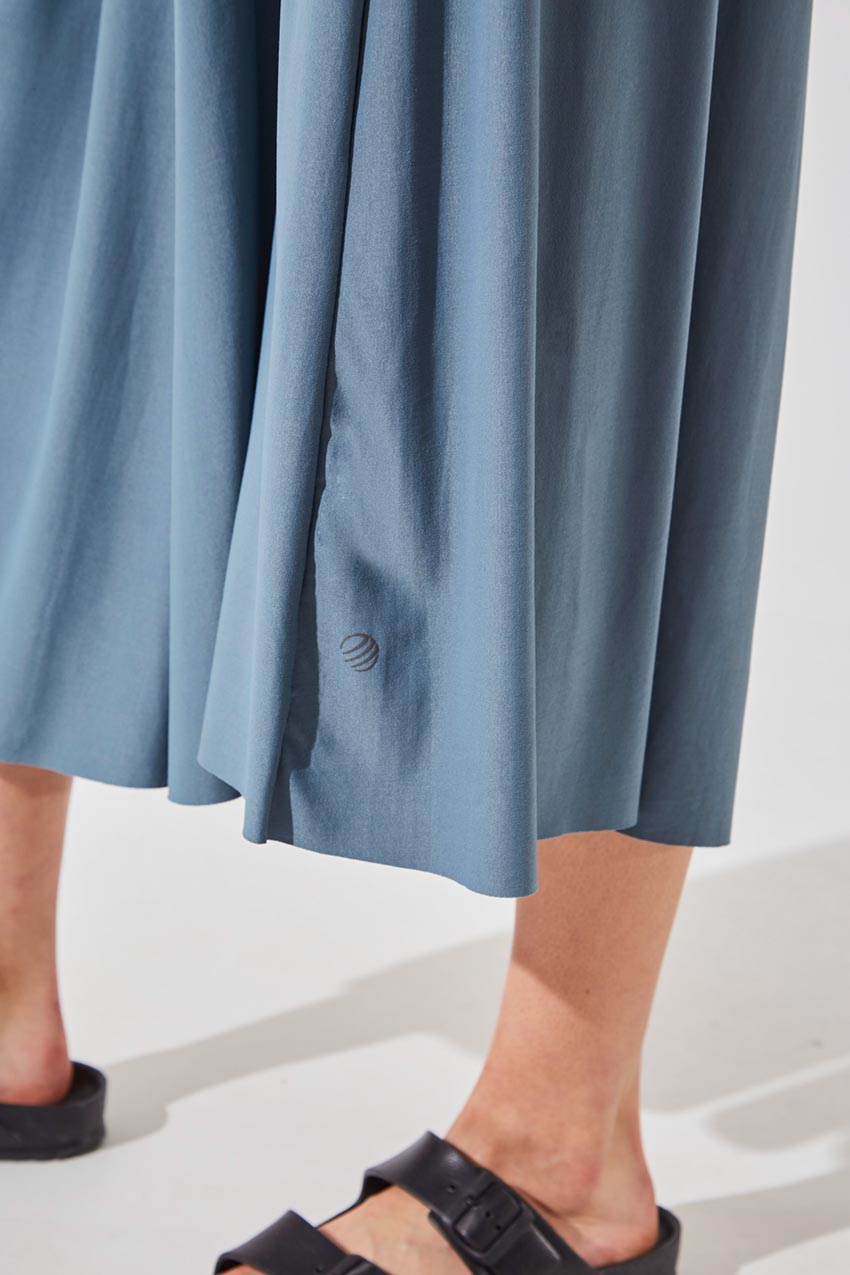 Groove Luxe Tactel® Cropped Wide Leg Pant