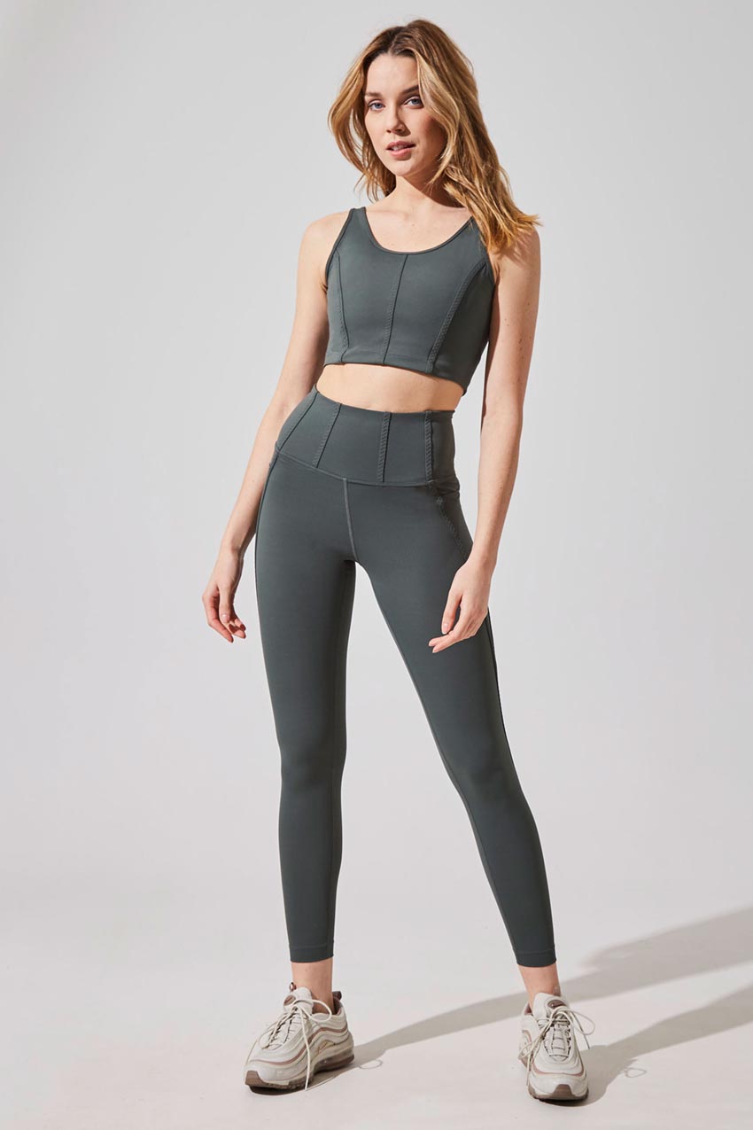 Yael MPG SLEEK Recycled Nylon High Waisted 7/8 Legging