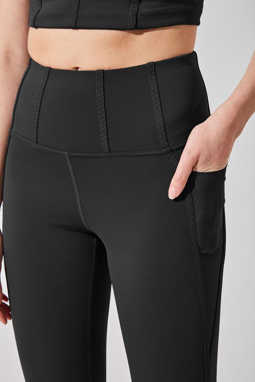 Yael MPG SLEEK Recycled Nylon High Waisted 7/8 Legging