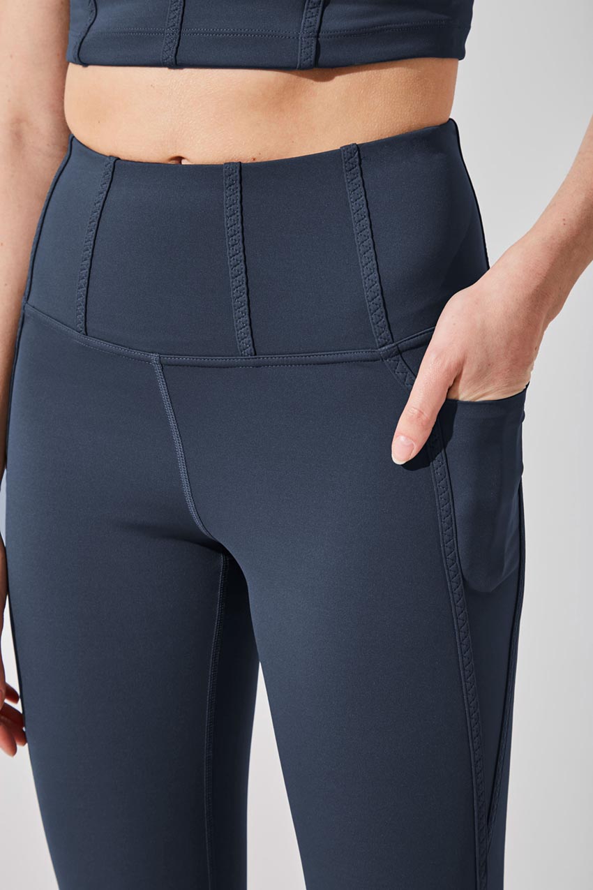 Yael MPG SLEEK Recycled Nylon High Waisted 7/8 Legging