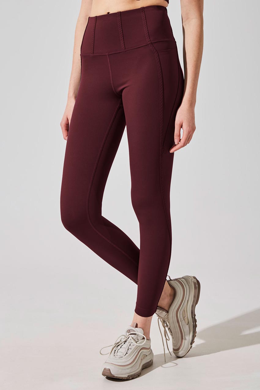 Yael MPG SLEEK Recycled Nylon High Waisted 7/8 Legging