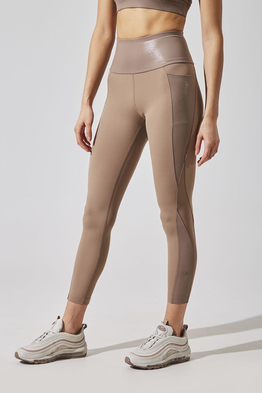 Raquel MPG SLEEK Recycled Nylon High Waisted 7/8 Legging