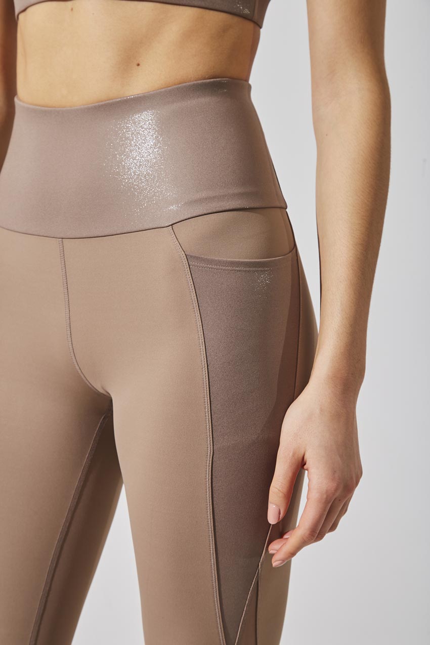 Raquel MPG SLEEK Recycled Nylon High Waisted 7/8 Legging