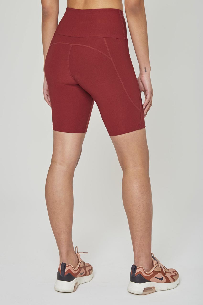 Kalani Explore Recycled High-Waisted 8" Bike Short