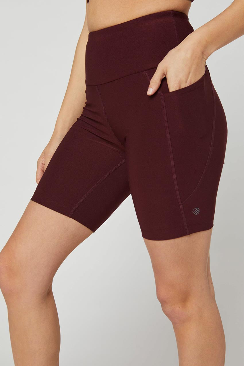 Kalani Explore Recycled High-Waisted 8" Bike Short