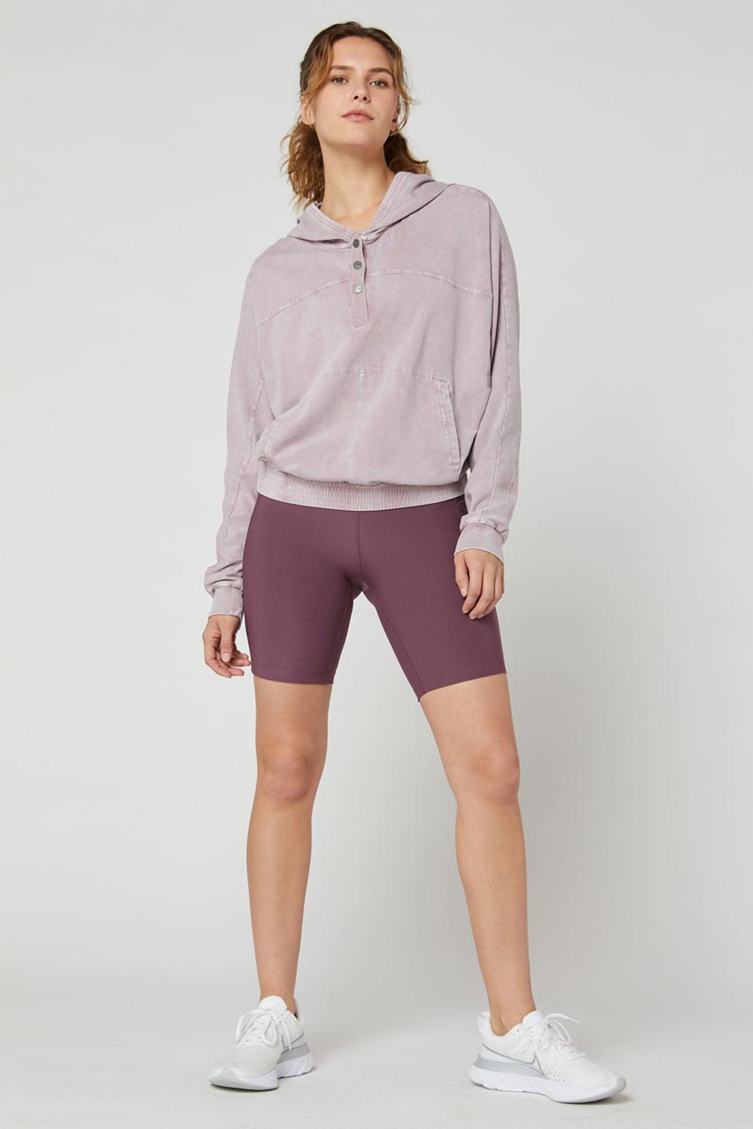 Kalani Explore Recycled High-Waisted 8" Bike Short