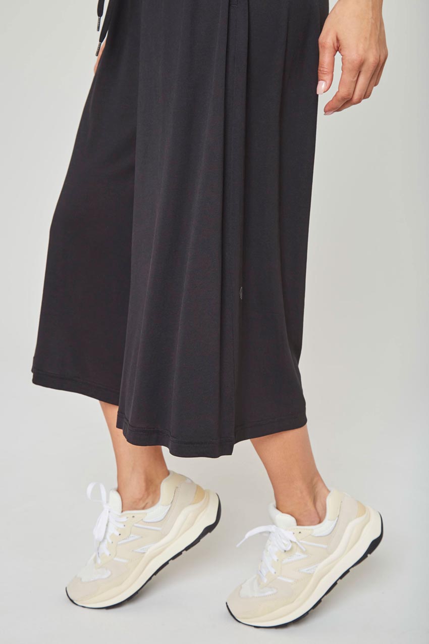 Maeve Modal Wide Leg Cropped Pant