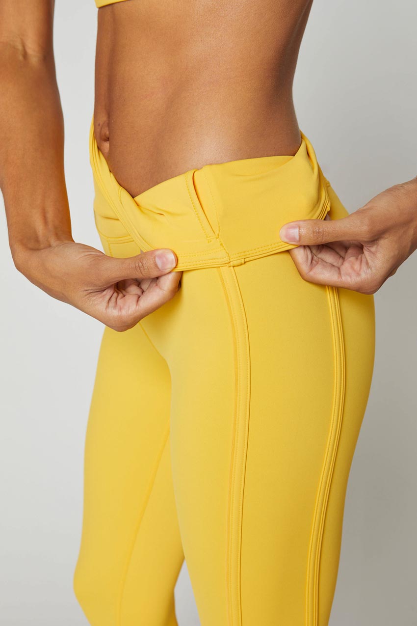 Inez Bind Mesh High-Waisted Legging