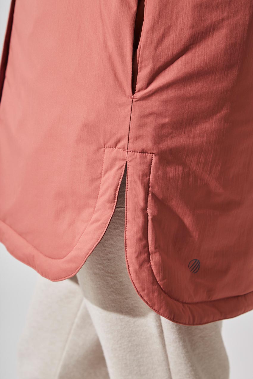 Hazel Oversized Woven Shirt Jacket
