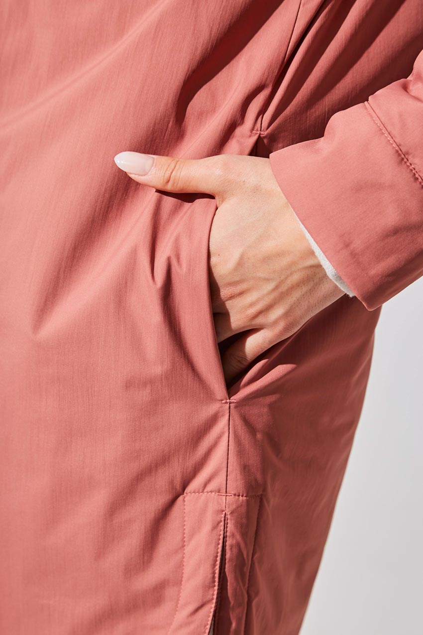 Hazel Oversized Woven Shirt Jacket