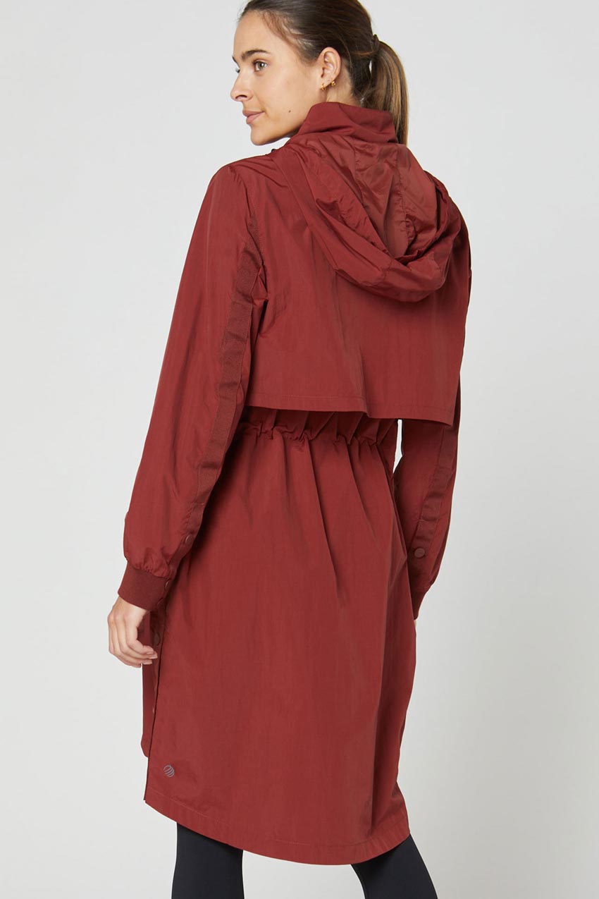 Lennon Midi Cargo Snap Slits Jacket