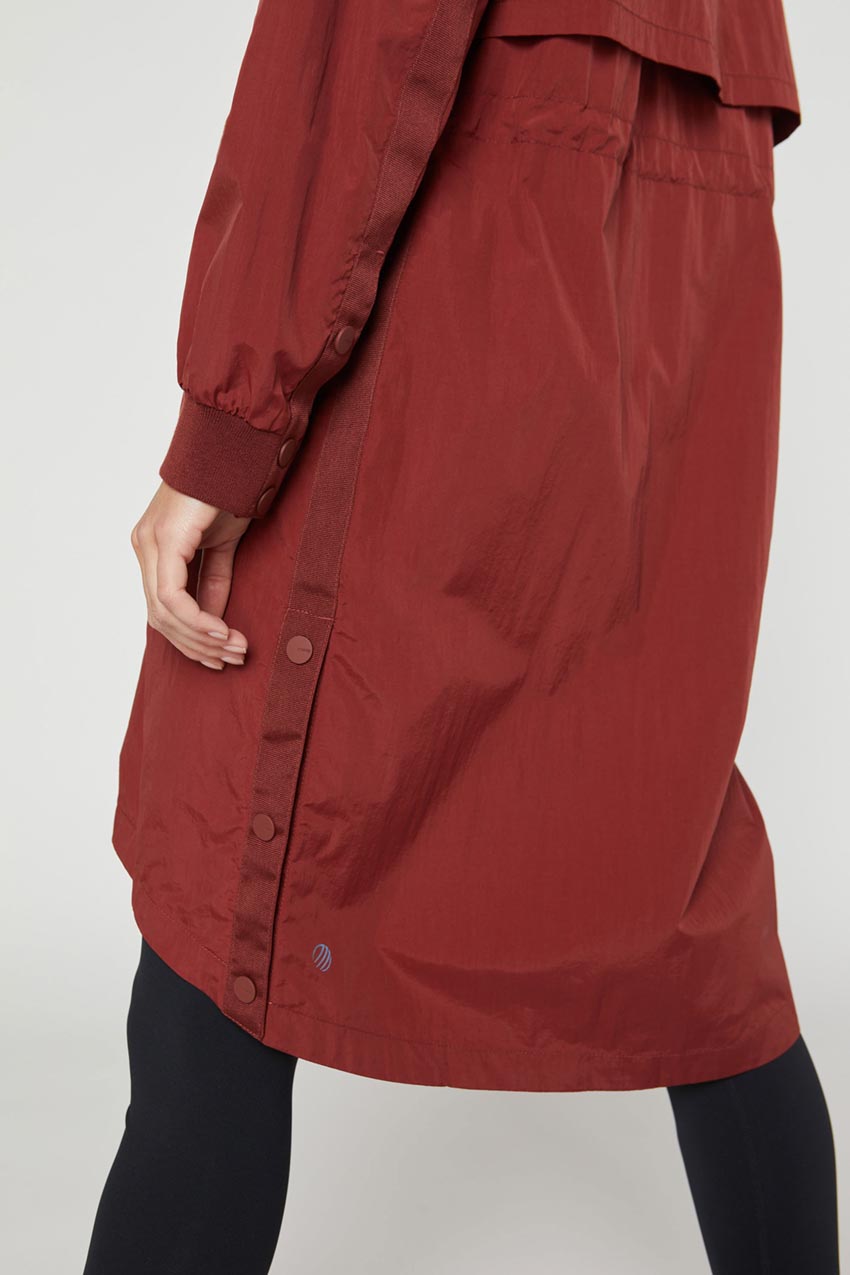 Lennon Midi Cargo Snap Slits Jacket