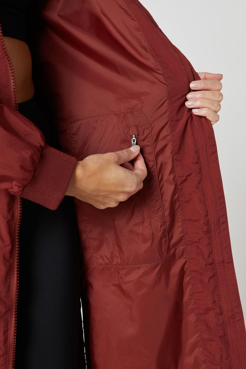 Lennon Midi Cargo Snap Slits Jacket