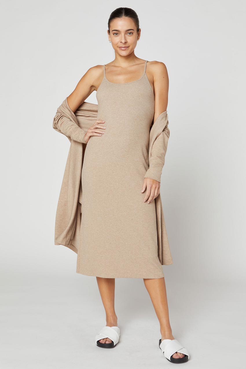 Reina Ribbed Cami Dress