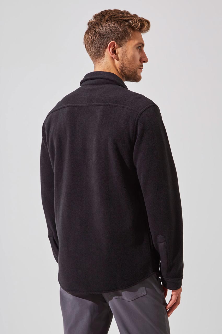 Spencer All Gender Fleece Shirt Jacket
