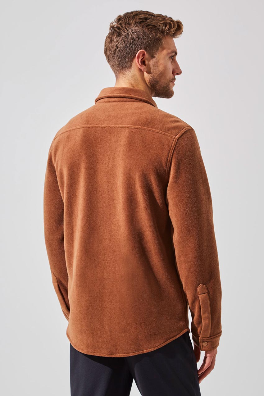 Spencer All Gender Fleece Shirt Jacket
