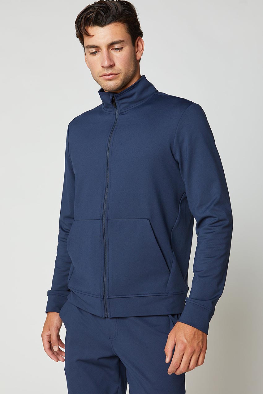Limitless Recycled Polyester Warp Knit Full-Zip Jacket