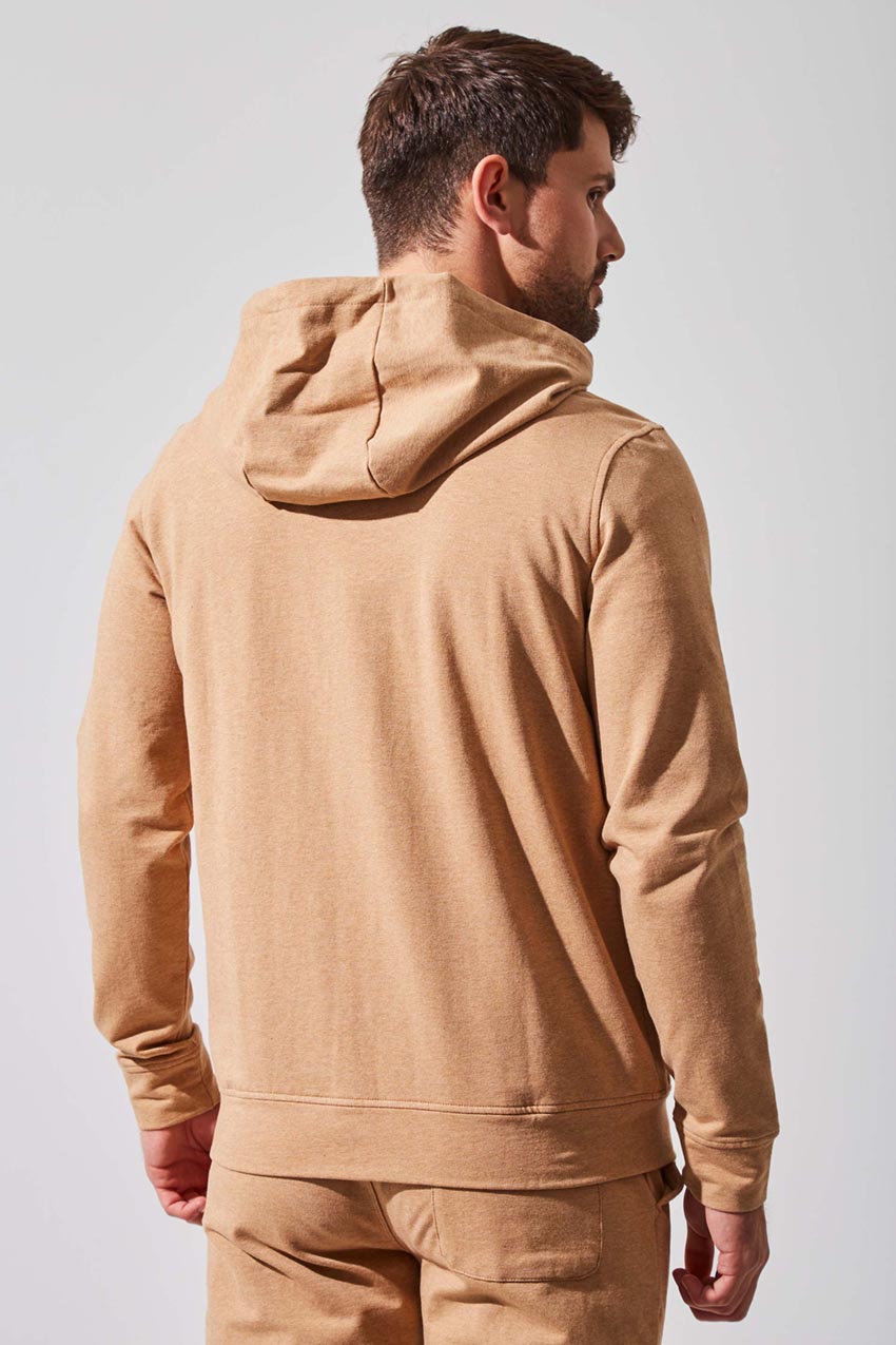 Leo Luxe Cotton Hooded Cardigan