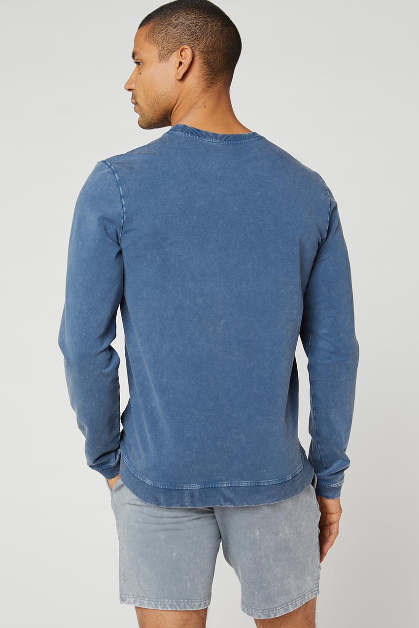 Mason All Gender Washed Crew Neck Sweatshirt