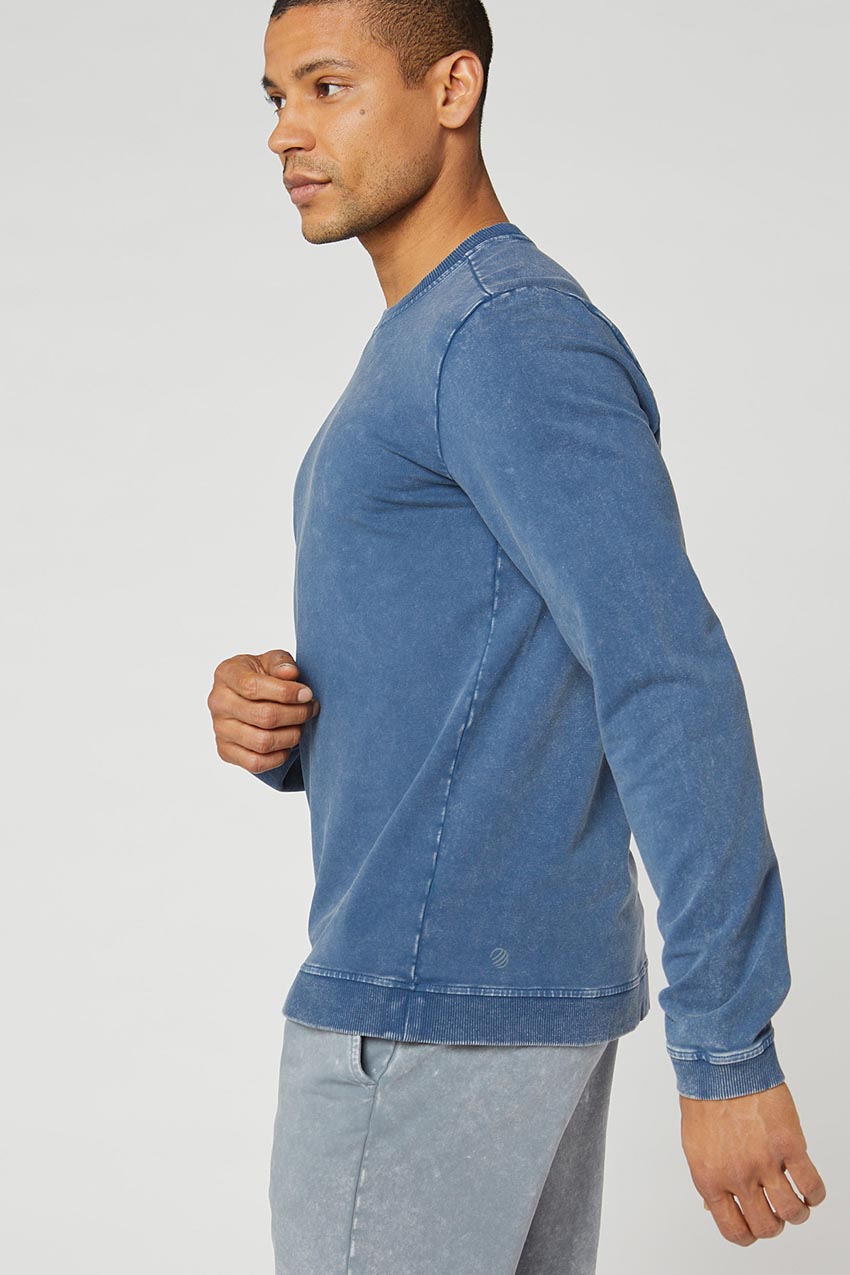 Mason All Gender Washed Crew Neck Sweatshirt