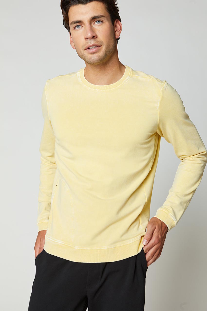 Mason All Gender Washed Crew Neck Sweatshirt