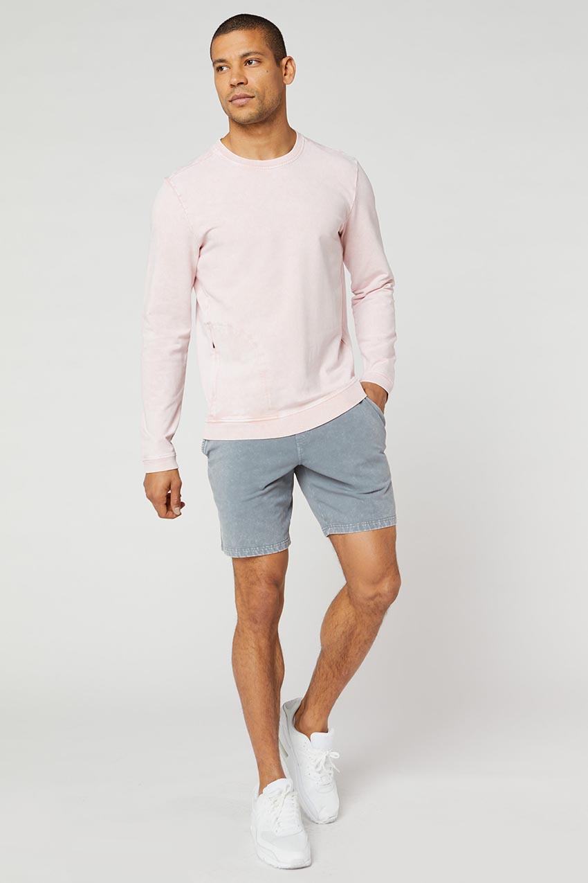 Mason All Gender Washed Crew Neck Sweatshirt