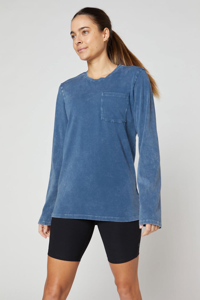 Elliot All Gender Washed Long Sleeve Shirt
