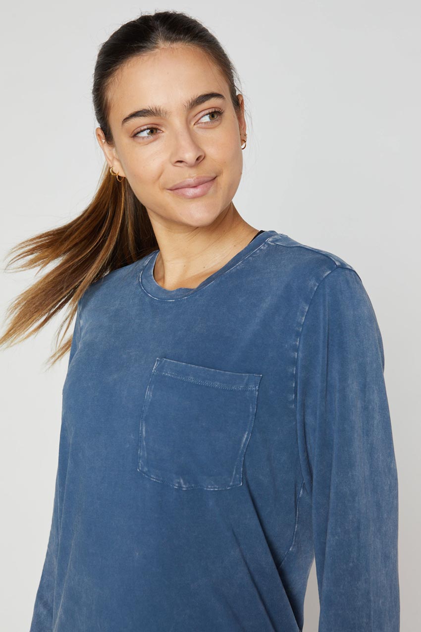 Elliot All Gender Washed Long Sleeve Shirt