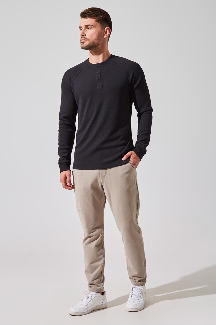 Jack Waffle-Knit Henley