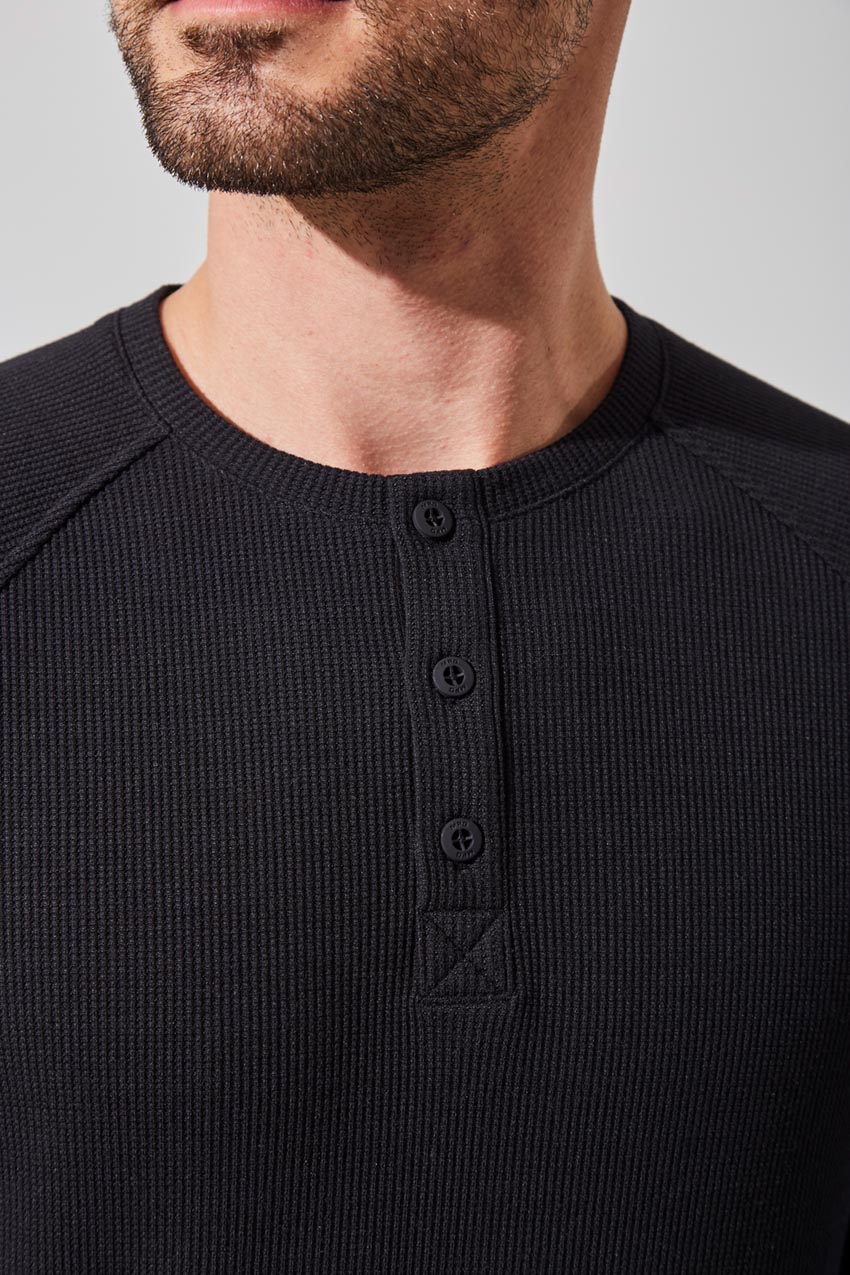 Jack Waffle-Knit Henley