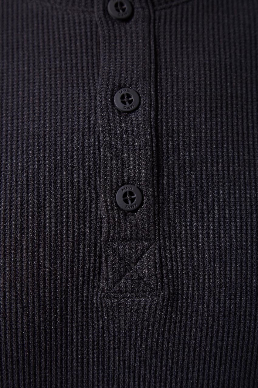 Jack Waffle-Knit Henley