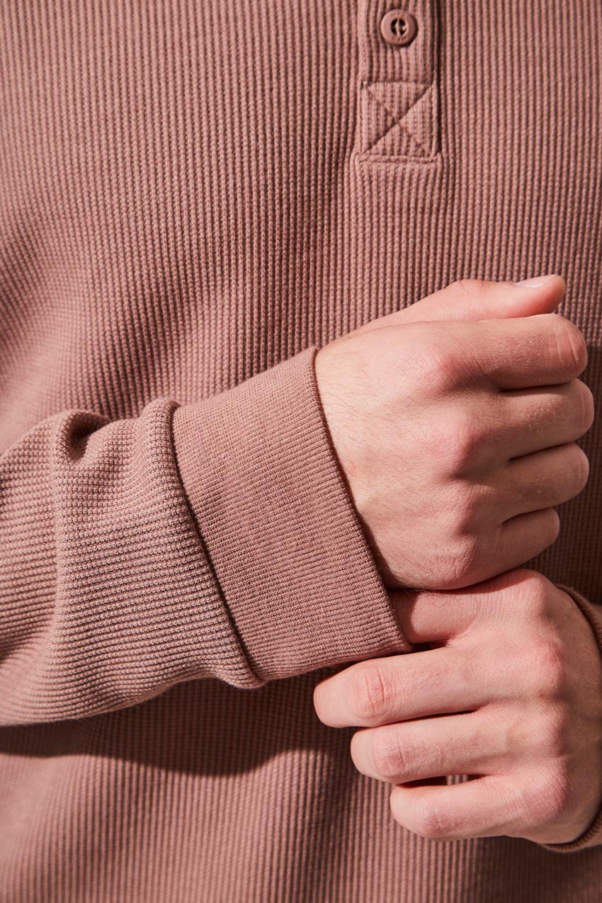 Jack Waffle-Knit Henley