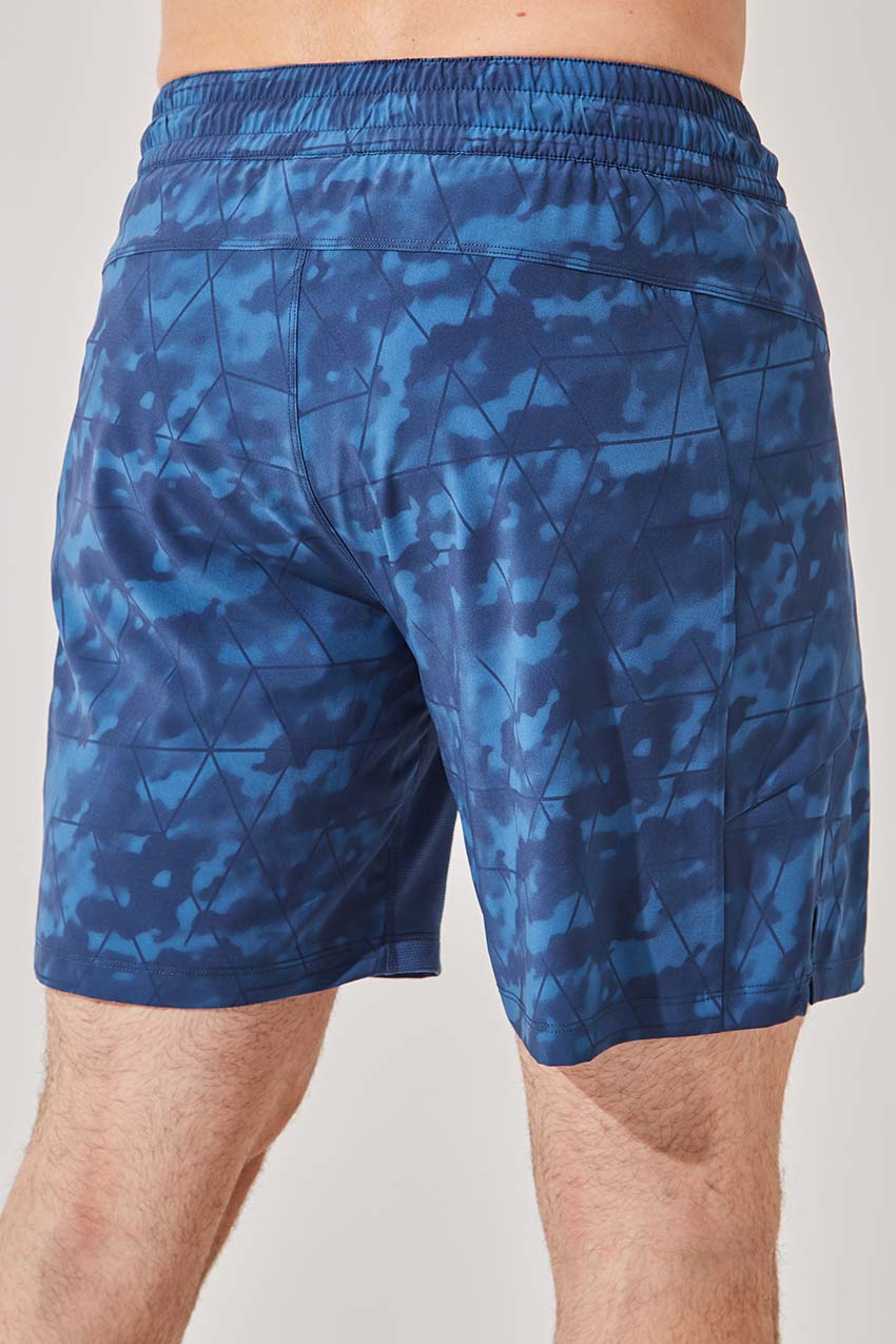Leeway 7" Recycled Polyester Short with Liner