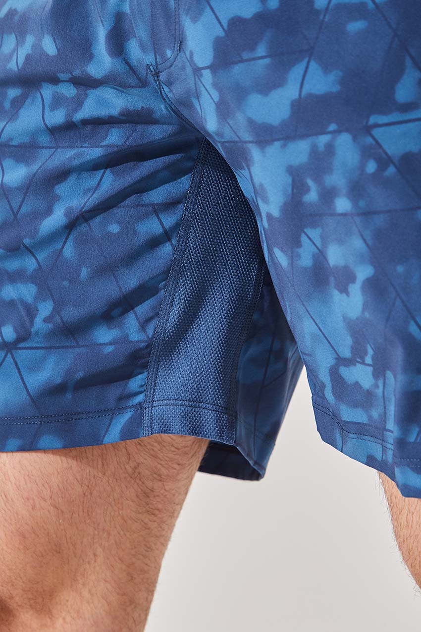 Leeway 7" Recycled Polyester Short with Liner